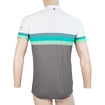 Heren fietsshirt Sensor  Cyklo Summer Stripe Grey/Green