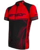 Heren fietsshirt Sensor  Cyklo Team Up Black/Red S