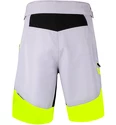 Heren fietsshort Force  Storm grey/yellow