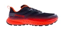 Heren hardloopschoenen Inov-8 Trailfly Speed M (Wide) Black/Fiery Red  UK 11,5