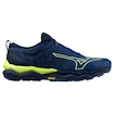 Heren hardloopschoenen Mizuno  Wave Daichi 8 Navy Peony/Sharp Green/Dress Blues  UK 7