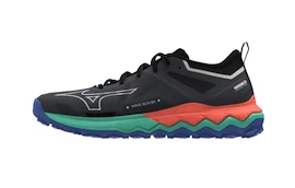 Heren hardloopschoenen Mizuno Wave Ibuki 4 Iron Gate/Biscay Green/Living Coral