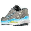 Heren hardloopschoenen Mizuno  Wave Inspire 19 Ghost Gray/Jet Blue/Bolt 2 (Neon)