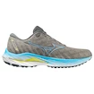 Heren hardloopschoenen Mizuno  Wave Inspire 19 Ghost Gray/Jet Blue/Bolt 2 (Neon)  UK 14