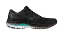 Heren hardloopschoenen Mizuno  Wave Inspire Wave Inspire 19 Black/Metallic Gray/Biscay Green