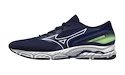 Heren hardloopschoenen Mizuno  Wave Prodigy 5 Blue Depths/White/Techno Green