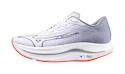 Heren hardloopschoenen Mizuno Wave Rebellion Flash 2 White/Black/Harbor Mist  UK 7