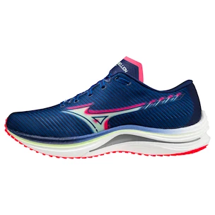 Heren hardloopschoenen Mizuno  Wave Rebellion / Princess Blue / Paradise Green / Diva Pink