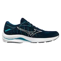 Heren hardloopschoenen Mizuno  Wave Rider 25 Gibraltar Sea/White  UK 11,5