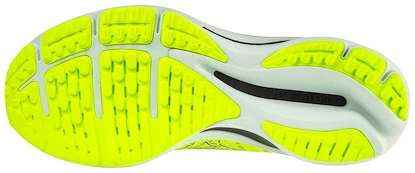 Heren hardloopschoenen Mizuno  Wave Rider 25 Neo Lime/Ebony  UK 11,5