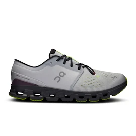 Heren hardloopschoenen On Cloud X 4 Glacier/Eclipse