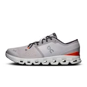 Heren hardloopschoenen On  Cloud X 4 Silver/Flame