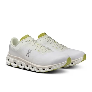 Heren hardloopschoenen On  Cloudflow 4 White/Sand  EUR 44,5