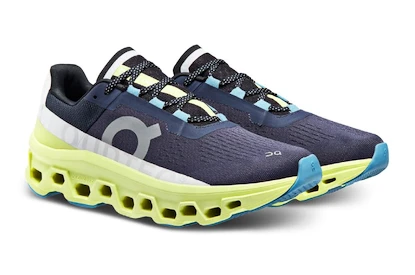 Heren hardloopschoenen On Cloudmonster Iron/Hay