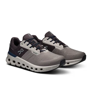 Heren hardloopschoenen On Cloudrunner 2 Waterproof Zinc/Midnight