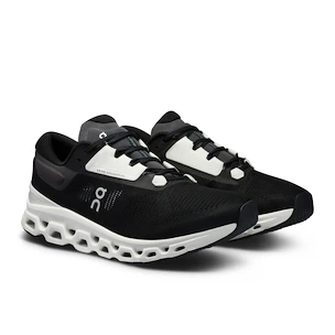 Heren hardloopschoenen On Cloudstratus 3 Black/Frost