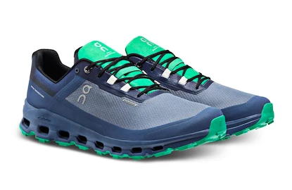 Heren hardloopschoenen On  Cloudvista Waterproof Metal/Denim  EUR 44