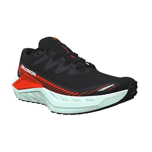 Heren hardloopschoenen Salomon DRX Defy Grvl Black/Cherry Tomato/Bay