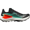 Heren hardloopschoenen Salomon Genesis Black/Electric Green/Cherry Tomato  UK 9