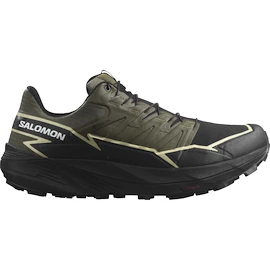 Heren hardloopschoenen Salomon Gore-Tex Olive Night/Black/Alfalfa