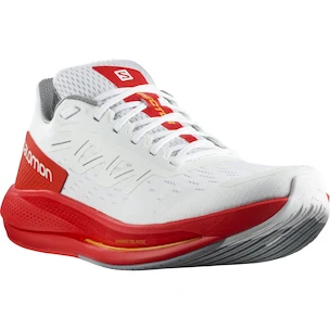 Heren hardloopschoenen Salomon Spectur White/Poppy Red