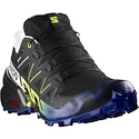 Heren hardloopschoenen Salomon Speedcross 6 Gore-Tex Black/Surf The Web/Safety Yellow