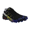 Heren hardloopschoenen Salomon Speedcross 6 Gtx Black/Surf The Web/Safety Yellow