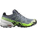 Heren hardloopschoenen Salomon Speedcross 6 Gtx Flint/Grgeck/Black  UK 9,5