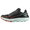 Heren hardloopschoenen Salomon Thundercross  Black/Cherry Tomato/Electric Green