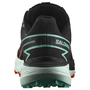 Heren hardloopschoenen Salomon Thundercross  Black/Cherry Tomato/Electric Green