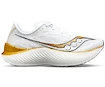 Heren hardloopschoenen Saucony  Endorphin Pro 3 White/Gol  UK 7,5