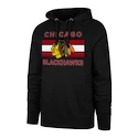 Heren hoodie 47 Brand  NHL Chicago Blackhawks BURNSIDE Pullover Hood M