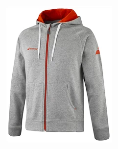 Heren hoodie Babolat  Exercise Hood Jacket Men High Rise Hthr M