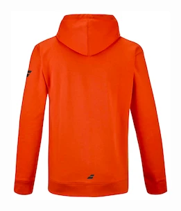 Heren hoodie Babolat  Exercise Hood Sweat Men Fiesta Red M