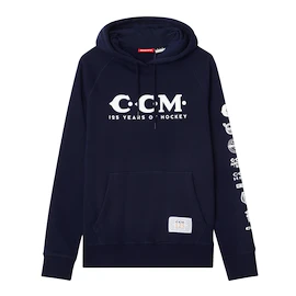 Heren hoodie CCM 125 Anniversary Hoodie Navy