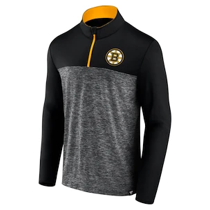 Heren hoodie Fanatics Iconische Defender 1/4 ritssluiting Mens Iconic Defender 1/4 Zip Boston Bruins L