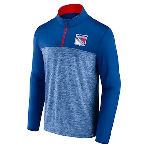 Heren hoodie Fanatics Iconische Defender 1/4 ritssluiting Mens Iconic Defender 1/4 Zip New York Rangers L