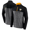 Heren hoodie Fanatics Iconische Defender 1/4 ritssluiting Mens Iconic Defender 1/4 Zip Pittsuburgh Penguins XXL