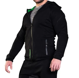 Heren hoodie MadMax  Mikina s kapucí MSW306 černá