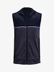 Heren hoodie Under Armour  AF Storm Hooded Vest-GRY