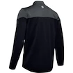 Heren hoodie Under Armour  Athlete Recovery Knit Warm Up Top grey