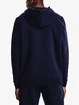 Heren hoodie Under Armour  Essential Fleece FZ Hood-NVY