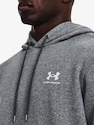 Heren hoodie Under Armour  Essential Fleece Hoodie-GRY