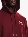 Heren hoodie Under Armour  Essential Fleece Hoodie-RED