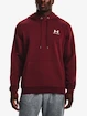 Heren hoodie Under Armour  Essential Fleece Hoodie-RED