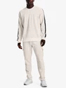 Heren hoodie Under Armour  Essential Heritge Flc Crw-WHT