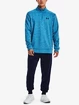 Heren hoodie Under Armour  Fleece 1/4 Zip-BLU