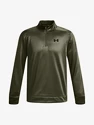 Heren hoodie Under Armour  Fleece 1/4 Zip-GRN