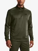 Heren hoodie Under Armour  Fleece 1/4 Zip-GRN