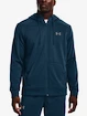 Heren hoodie Under Armour  Fleece FZ Hoodie-BLU